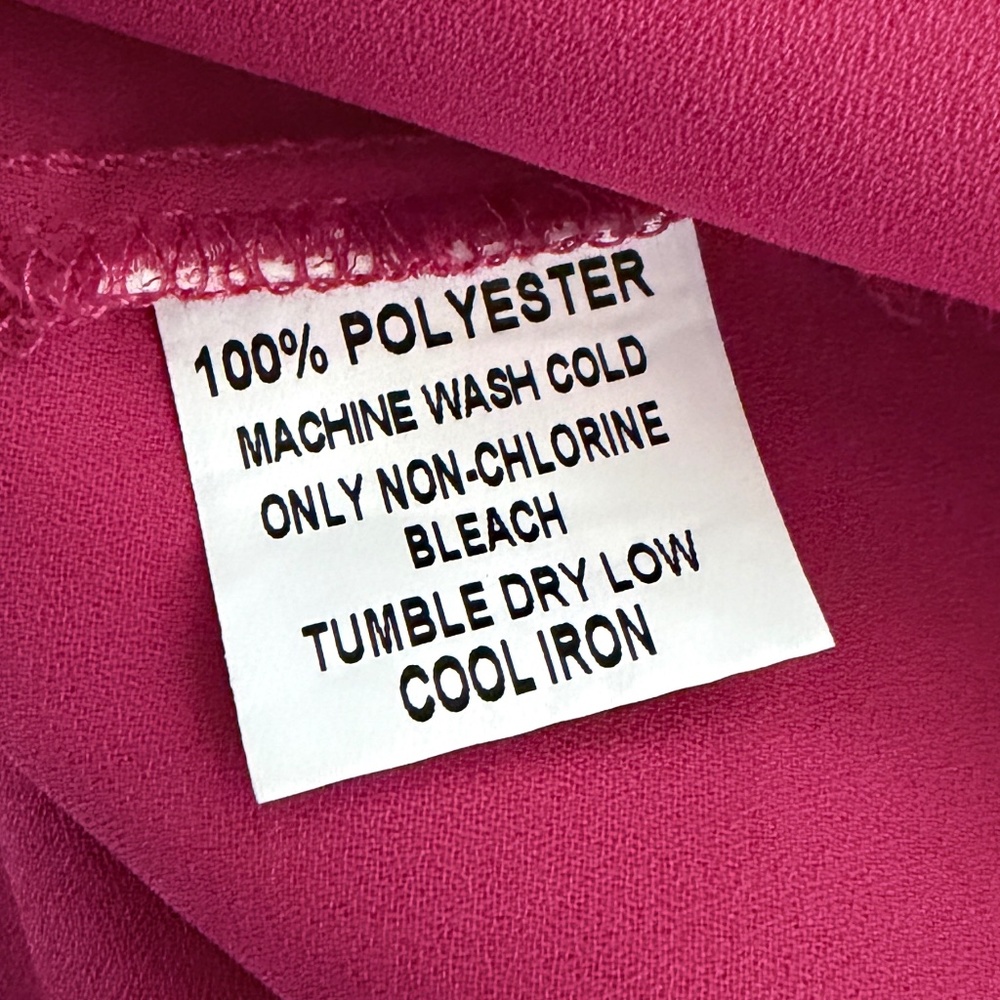PAPERMOON X STITCH FIX | Christie Ruffle Sleeve Blouse in Red, Size Small - Picture 5 of 5